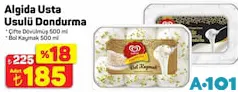 ALGİDA USTA USULÜ DONDURMA 500 ML fiyat ve kampanya bilgisi